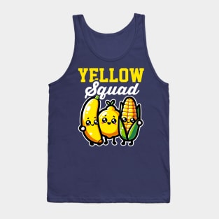 Yellow Squad Banana Lemon & Corn Tank Top